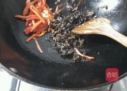窝笋木耳炒肉的做法图解8