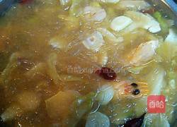 鲜虾白菜粉丝煲的做法图解6