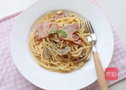 奶香意粉的做法图解8