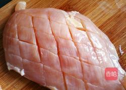 香煎鸡胸肉的做法图解2