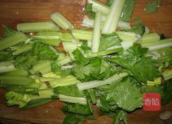香干炒西芹的做法图解2