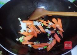 胡萝卜炒白菜白的做法图解4