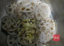 凉拌莲菜的做法图解4