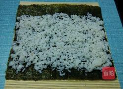 肉松火腿寿司的做法图解4