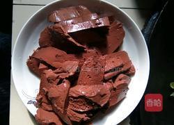 大葱炒猪血的做法图解1