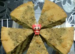 抹茶味斑马纹戚风蛋糕