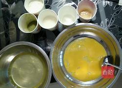 抹茶味斑马纹戚风蛋糕的做法图解1