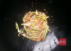 蒜苗炒香干的做法图解4