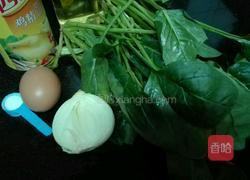 菠菜鸡蛋汤的做法图解1