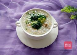 鱿鱼西兰花瘦肉粥的做法图解11