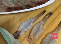 黄金凤尾虾的做法图解4