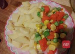 腊肉土豆饭的做法图解2