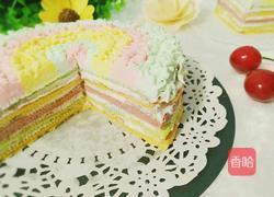 彩虹蛋糕的做法图解12