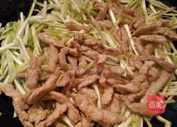 韭黄炒肉丝的做法图解7