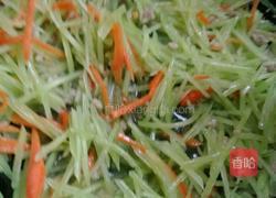 莴笋丝炒肉末的做法图解9