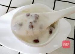 Illustration of how to make honey bean yogurt 5