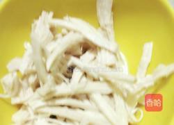 青菜鸡丝面的做法图解2