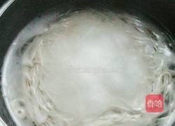 青菜鸡丝面的做法图解4