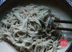 青菜鸡丝面的做法图解5