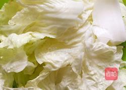 煎豆腐白菜汤的做法图解2