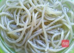 肉沫炒粉条的做法图解1