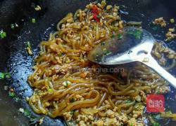 肉沫炒粉条的做法图解8