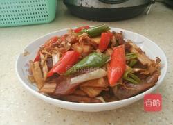 冬笋炒腊肠的做法图解11