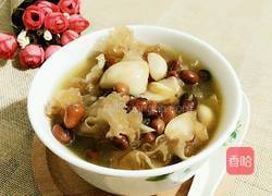 银耳百合红豆汤的做法图解8