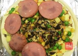 什锦土豆披萨(简易烤箱版)的做法图解7