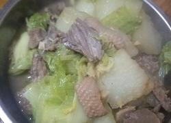 冬瓜白菜炖鸭肉