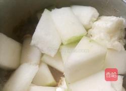 冬瓜白菜炖鸭肉的做法图解4