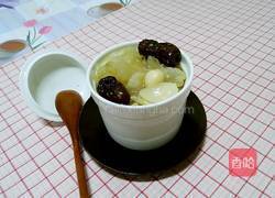 雪梨银耳百合羹的做法图解7