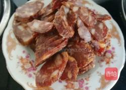 焖腊肠饭的做法图解4