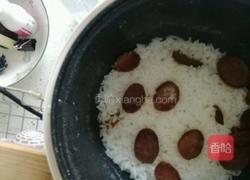 焖腊肠饭的做法图解5