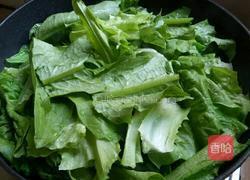 蒜香油麦菜的做法图解4