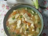 西红柿土豆豆腐卤（揪片）的做法[图]