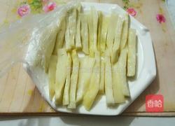 白心番薯条（微波炉）的做法图解5