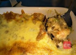 芝士大虾焗饭的做法图解10