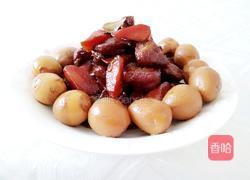 红烧肉炖鹌鹑蛋的做法图解17