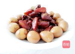 红烧肉炖鹌鹑蛋的做法图解16