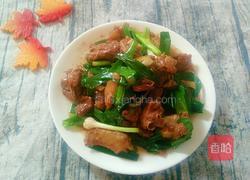 蒜苗炒鸭肉的做法图解9