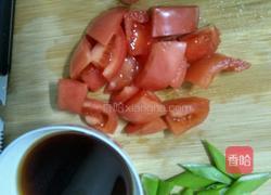 蚝油蕃茄菜花的做法图解2