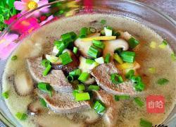 香菇肉片猪肝汤的做法图解8