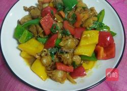 彩椒炒扇贝肉的做法图解7