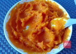 南瓜豆沙饼的做法图解1