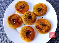 南瓜豆沙饼的做法图解6