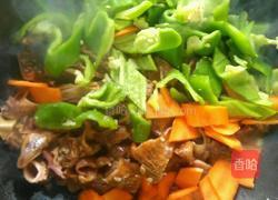 炒护心肉心管的做法图解3