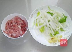 香芹肉丝的做法图解1