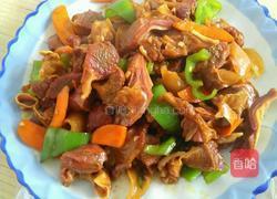 炒护心肉心管的做法图解5