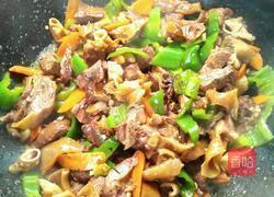 炒护心肉心管的做法图解4